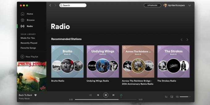 Spotify: Radio Potente