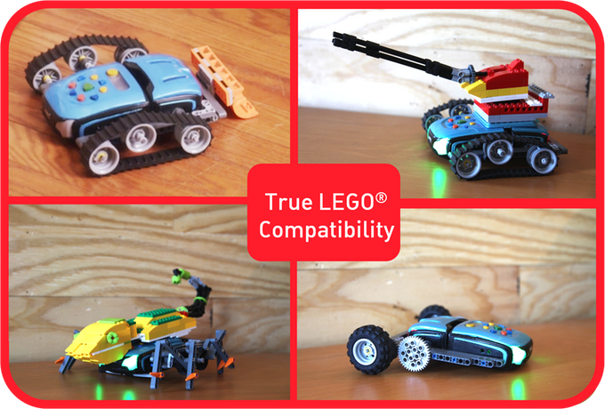 Il progettista robot programmabili Lego compatibile