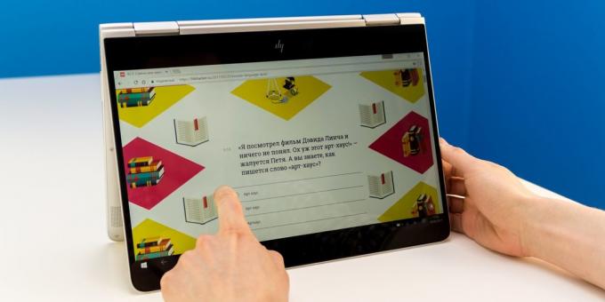 HP Spectre X360: Tablet con supporto