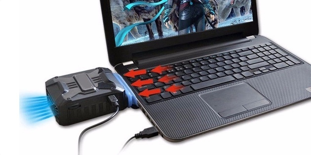 dispositivo di raffreddamento USB-notebook