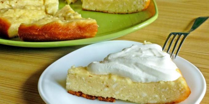 Ricetta casseruola formaggio in una padella