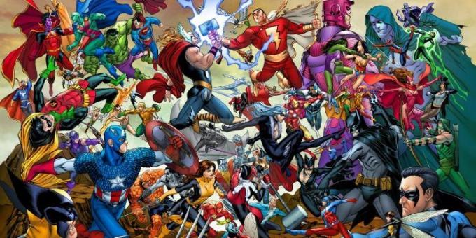 serie sui supereroi: A differenza di Marvel da DC