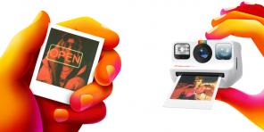 Introduzione della fotocamera in miniatura Polaroid Go