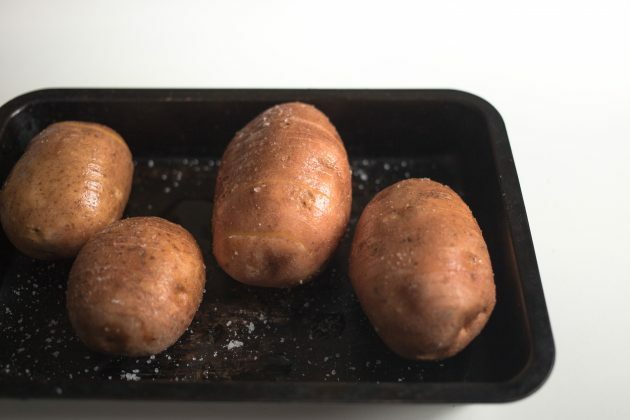 Manda le patate hasselbeck al forno
