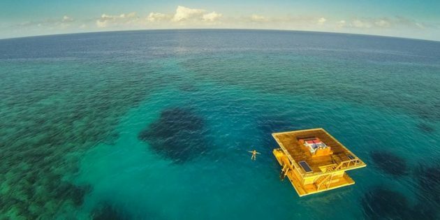 hotel sottomarino, Tanzania