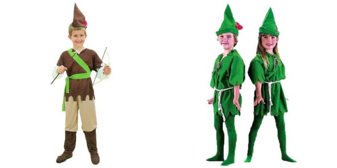 costumi di Capodanno per i bambini: Robin Hood
