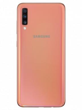 Samsung Galaxy A70: novità con un enorme schermo e una batteria di 4500 mAh