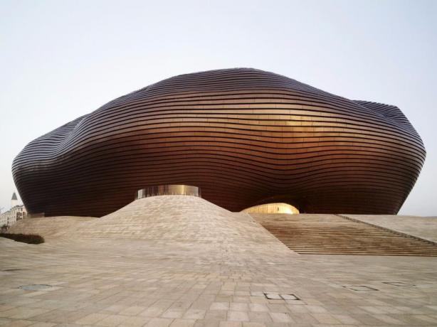 architettura cinese: Museo di Arte e Storia della città di Ordos