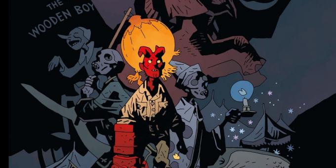 Hellboy: La creatura con la pelle rossa, come un demone