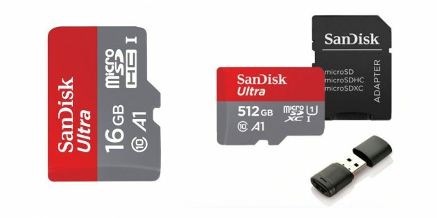 Scheda MicroSD Sandisk