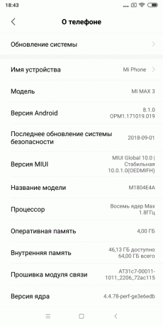 recensione Xiaomi Mi Max 3: Versione