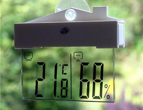 Trasparente Termometro per Finestra