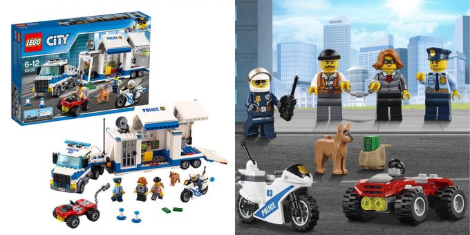 Centro di comando mobile della polizia di Lego City