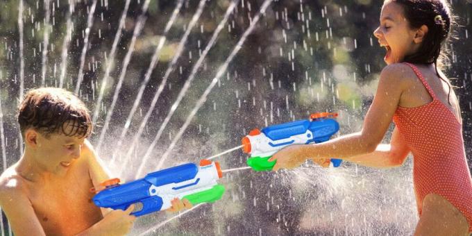 compleanno per bambini: organizzare i combattimenti con pistole ad acqua