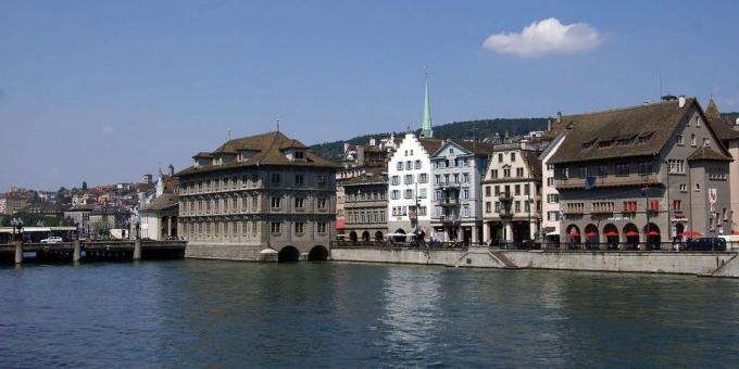 Le città più gettonate in termini di vivere a Zurigo