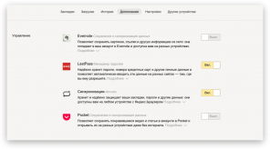 10 motivi per andare al "Yandex. Browser "