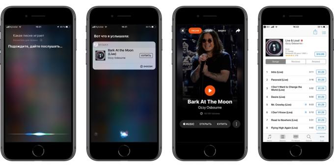 Music Recognition: Siri