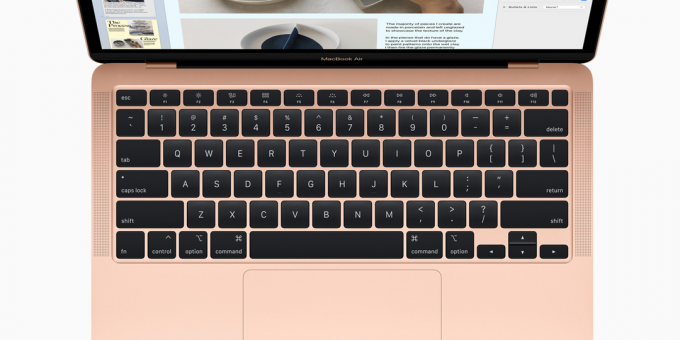 Apple presenta il nuovo MacBook Air con tastiera migliorata