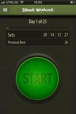 Via allenamento Squat per iPhone - una grande applicazione gratuita per squat