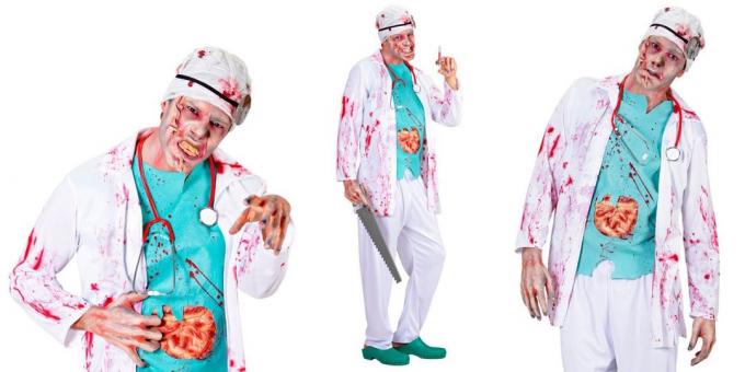 Costume di Halloween: Zombie Chirurgo