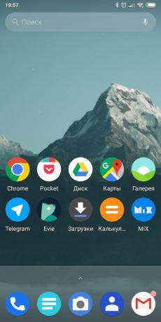 Launcher per Android: Evie Launcher