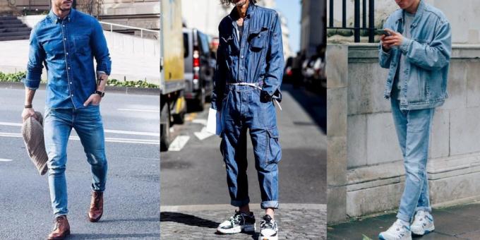 Moda per gli uomini: si adatta i jeans
