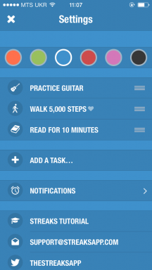 Strisce - nuovo iOS applicazione per l'introduzione di sane abitudini