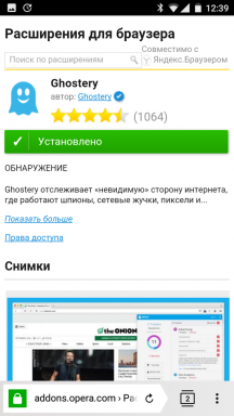 Come installare le estensioni in mobile "Yandex. Browser "per Android