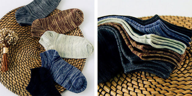 Belle calze: calze di cotone da uomo