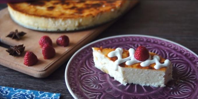 Formaggio ricetta casseruola con banana senza uova