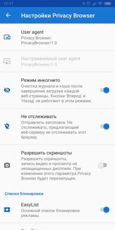 Private Browser per Android: Privacy Browser