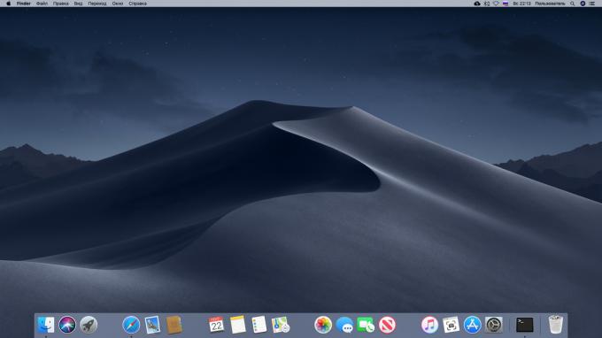 La creazione di un separatore nel Dock su un Mac