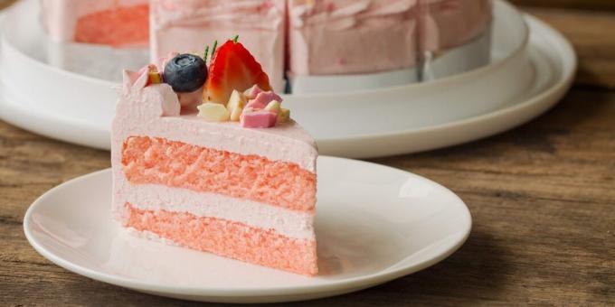 semplice torta di gelatina