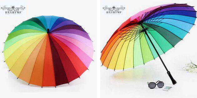 ombrello multicolore