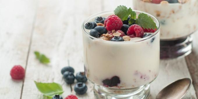 Quali alimenti contengono iodio: yogurt