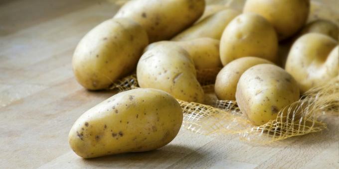 Alimenti contenenti iodio: patate
