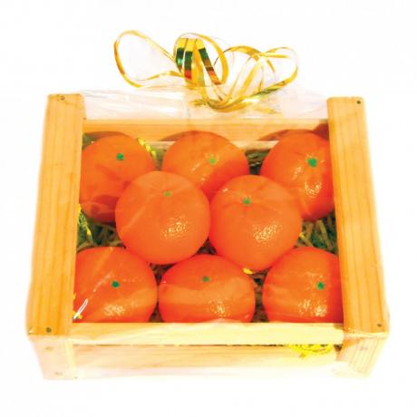 Regali per il nuovo anno: mandarino sapone