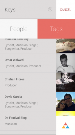 Trackd per iOS: profili