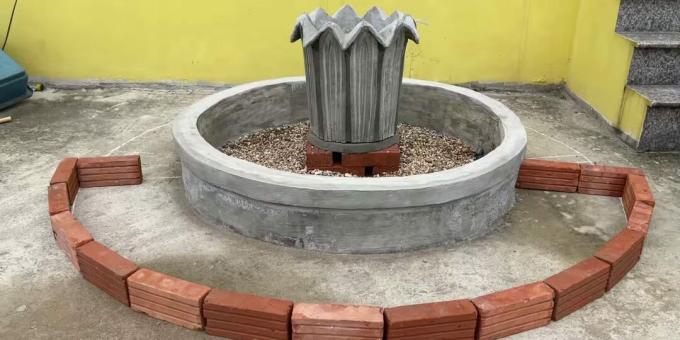 Come realizzare una fontana fai da te: costruisci un altro cerchio