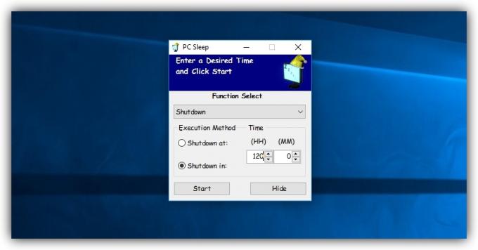 Come impostare il timer di spegnimento del computer Windows con PC sonno