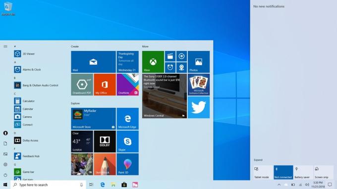 Primavera aggiornare la versione di Windows 10: Un nuovo tema di luce