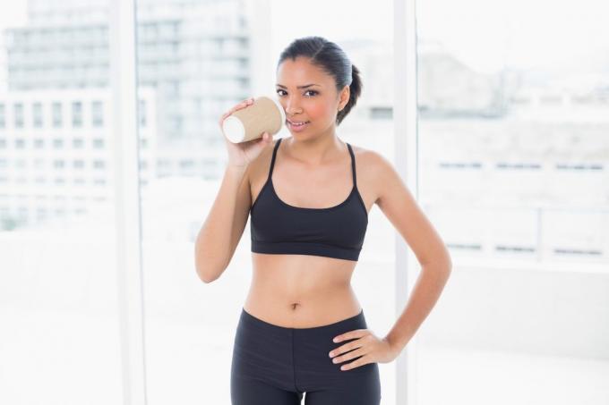 allenamento del mattino: caffè Drink