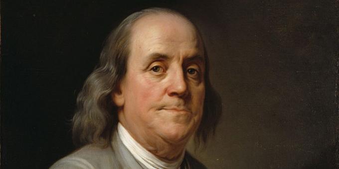 mattina rituale: Benjamin Franklin