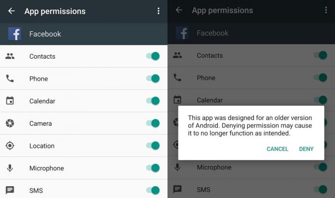 Android 6.0 Marshmallow: nuovo formato di consentire