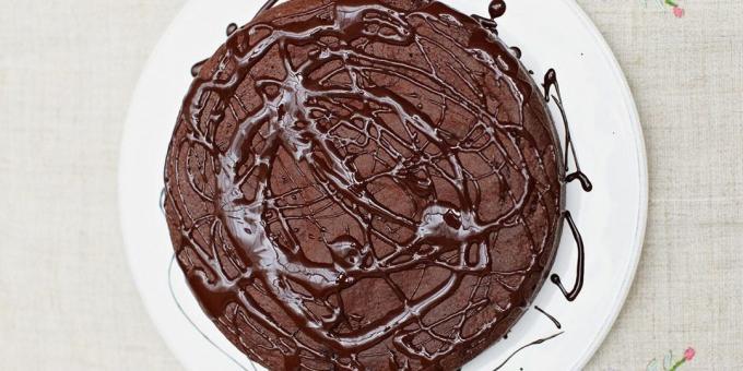 Torta al cioccolato con le barbabietole da Jamie Oliver