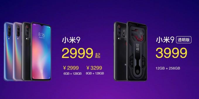 Caratteristiche Xiaomi Mi 9: prezzi