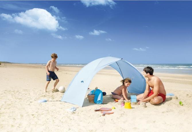 tenda della spiaggia