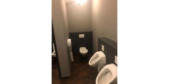 toilette in un ristorante tedesco