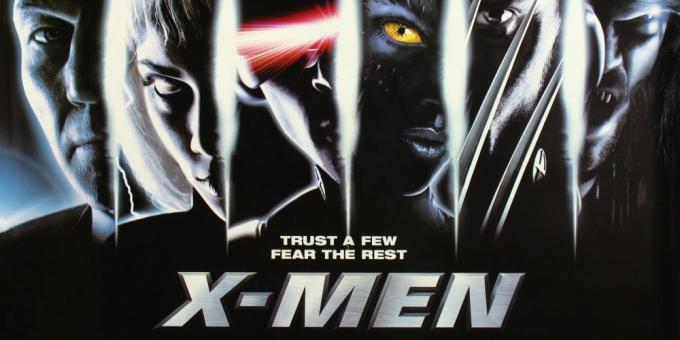 Poster del primo film di X-Men