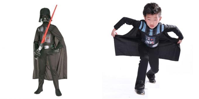 costumi di Capodanno per i bambini: Darth Vader